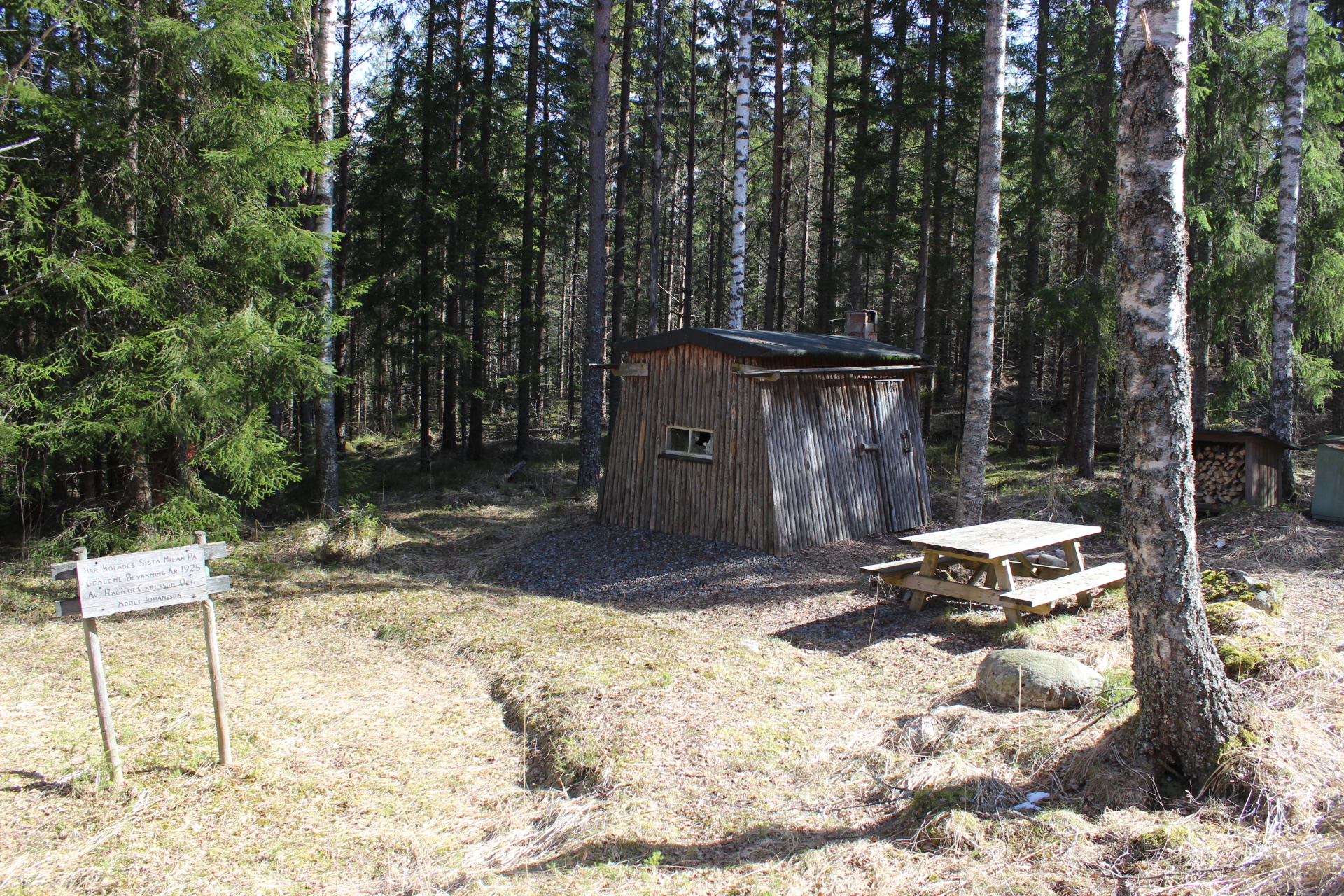 Köhlerhütte am Glaskogen